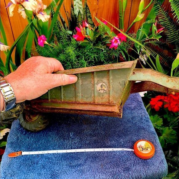 1950’s antique toy earth mover tractor and dump by Euclid Pioneer - Picture 15 of 15